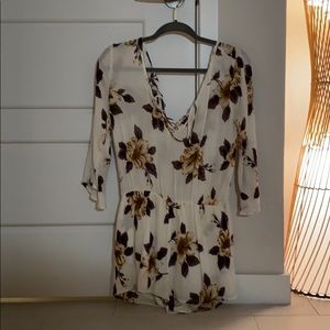 Floral romper